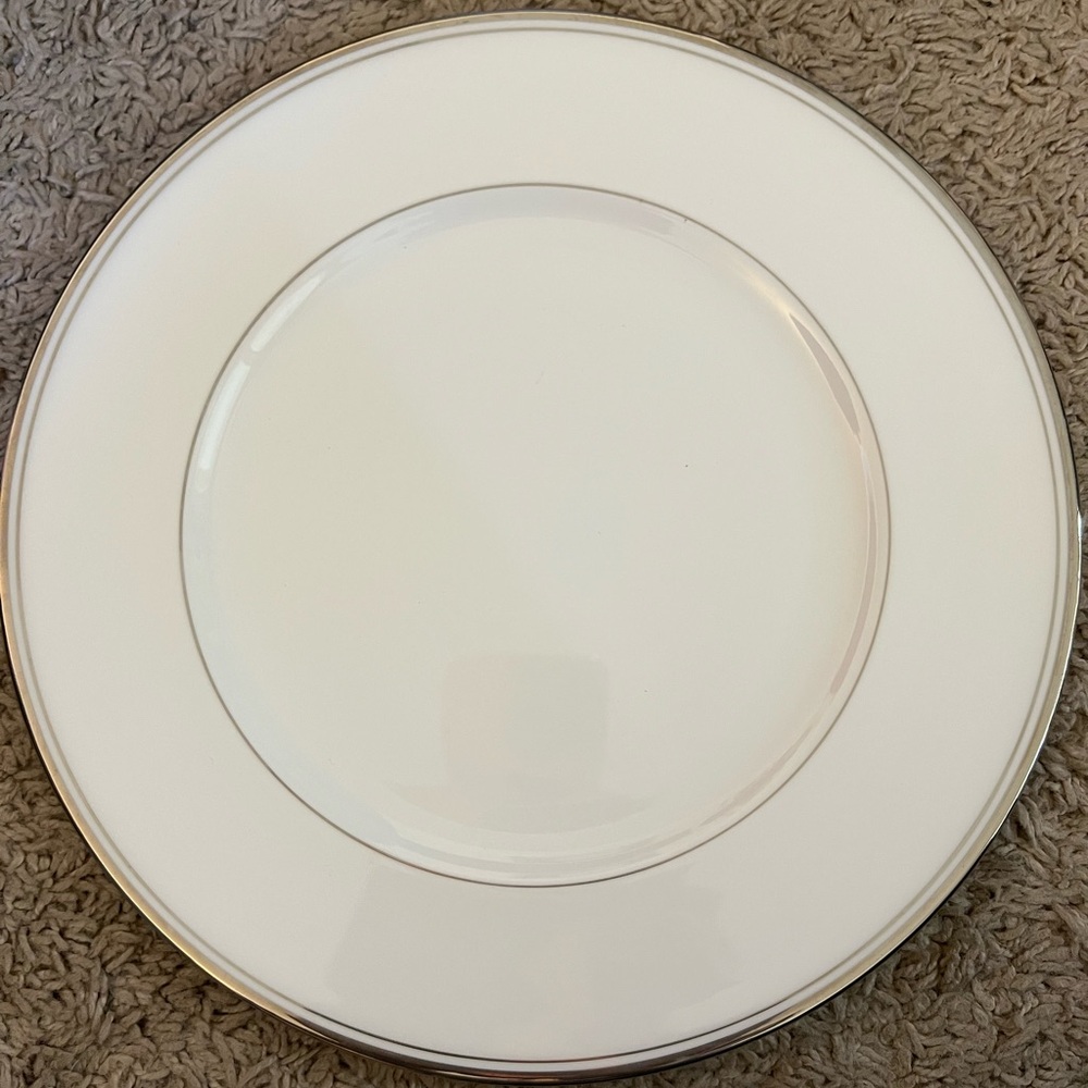 WATERFORD CHINA KILBARRY PLATINUM DINNER PLATE 10 3/4” NWT